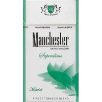 Manchester Superslims Menthol