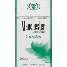 Manchester Superslims Menthol