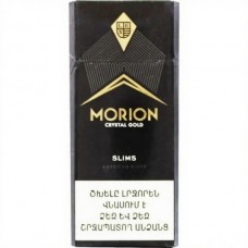 Morion Crystal Gold Slims