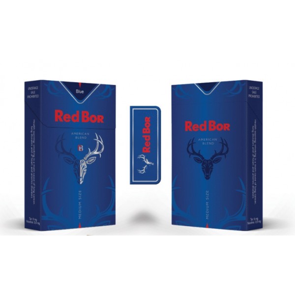 Сигареты Red Bor Blue Medium Size